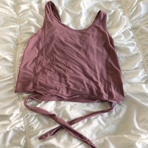 LULULEMON Wrap tank top